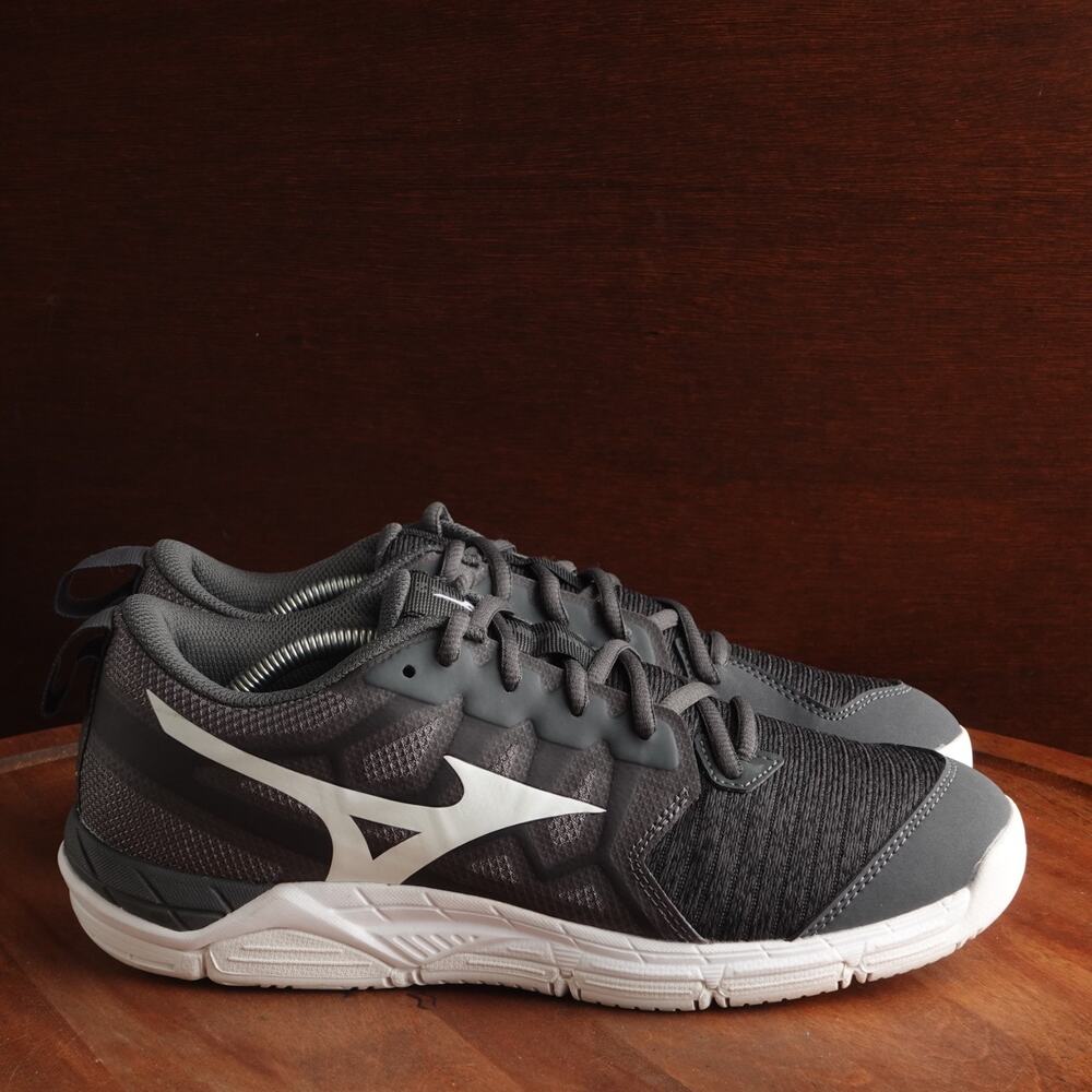 Mizuno Sneakers WMS SZ 9.5 BLK White Wave Supersonic 2 Athletic Volleyball Shoes